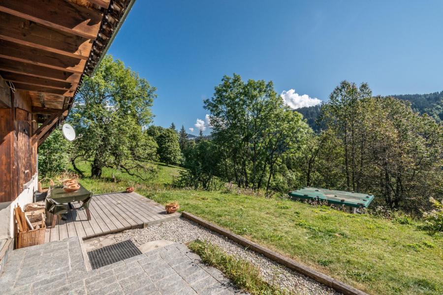 Alquiler al esquí Apartamento 3 piezas para 5 personas - Ferme du Lavay - Les Gets - Terraza