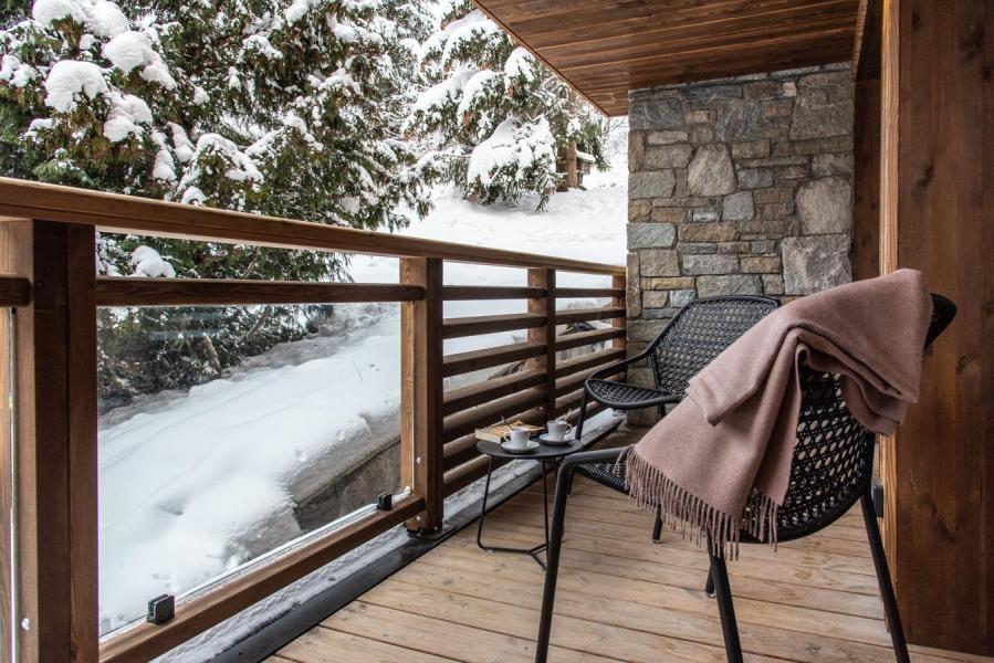 Location au ski Appartement 3 pièces cabine 6-8 personnes (10) - Kinabalu - Les Gets - Balcon