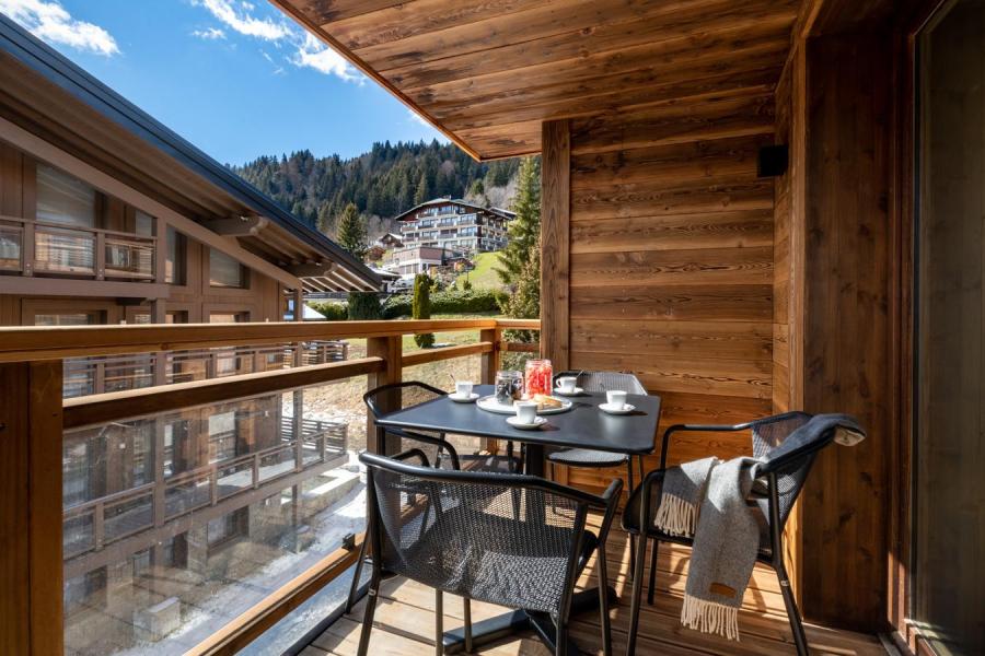 Location au ski Appartement 4 pièces cabine 6-8 personnes (23) - Kinabalu - Les Gets - Balcon