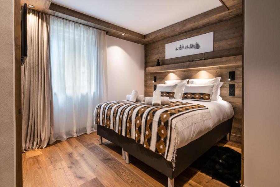 Skiverleih Wohnung 3 Zimmer Kabine 4-6 Personen (3) - Kinabalu - Les Gets - Schlafzimmer