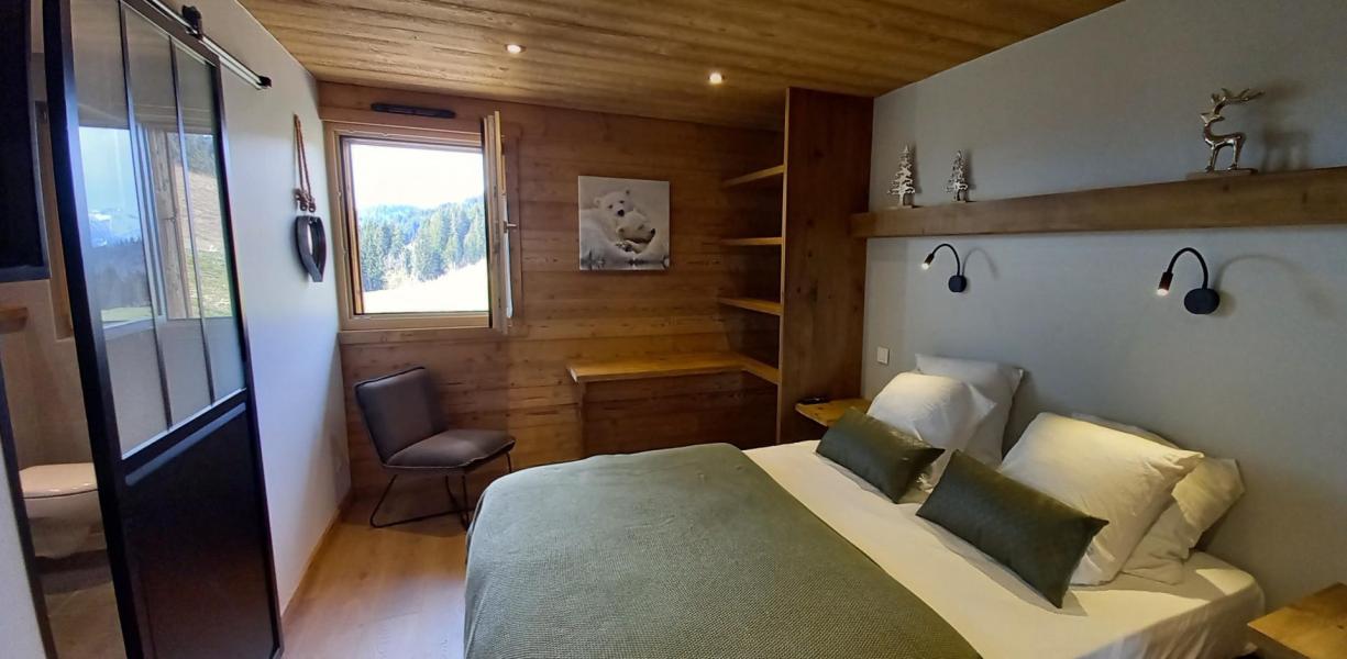 Ski verhuur Chalet triplex 8 kamers 14 personen - LE CHAR - Les Gets - Kamer