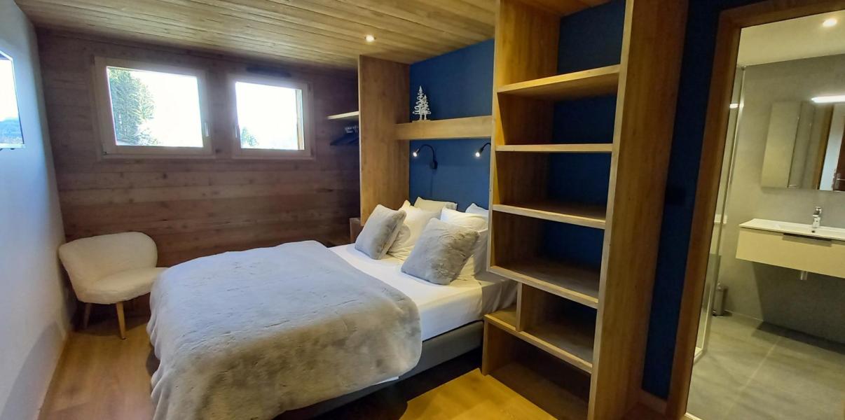 Location au ski Chalet triplex 8 pièces 14 personnes - LE CHAR - Les Gets - Chambre