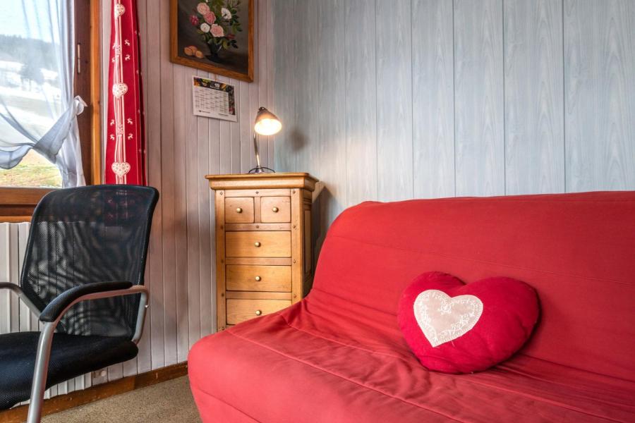 Skiverleih 2-Zimmer-Appartment für 4 Personen (MESANGE) - PRESSENAGE - Les Gets - Wohnzimmer