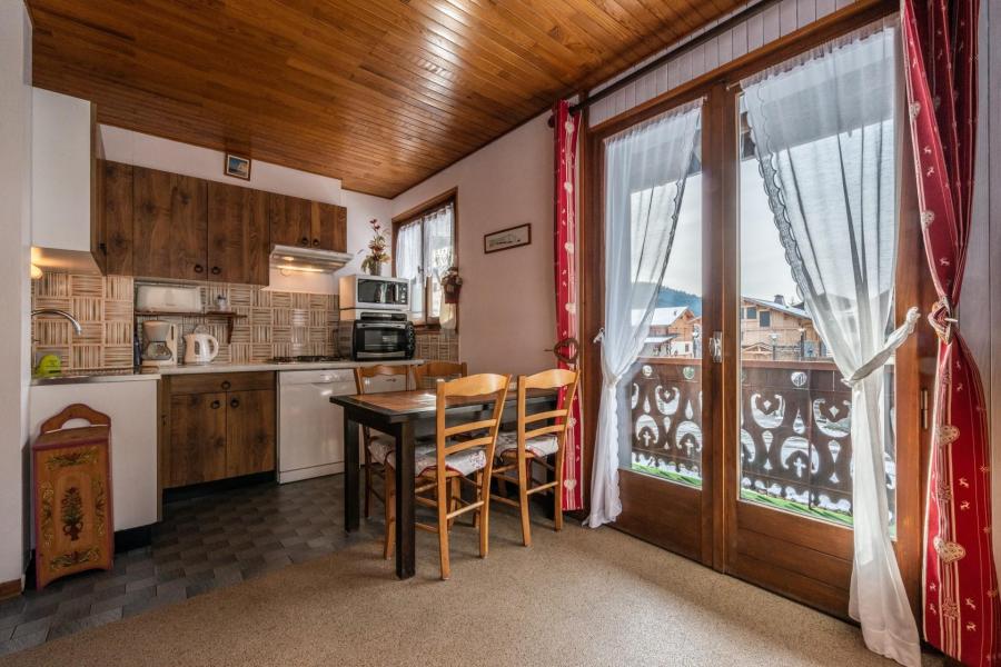 Ski verhuur Appartement 2 kamers 4 personen (MESANGE) - PRESSENAGE - Les Gets - Woonkamer