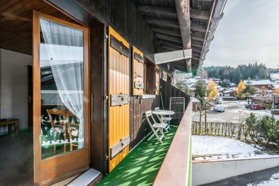 Location au ski Appartement 2 pièces 4 personnes (MESANGE) - PRESSENAGE - Les Gets - Balcon