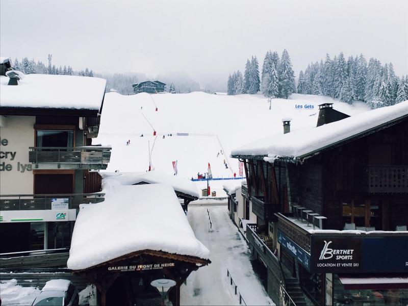 Location au ski Studio mezzanine 4 personnes (6) - Résidence Ambre Chery - Les Gets - Extérieur hiver