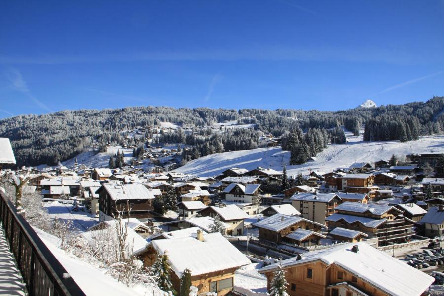 Ski verhuur Studio met slaapgedeelte 4 personen (74) - Résidence Arc-en-Ciel - Les Gets - Buiten winter