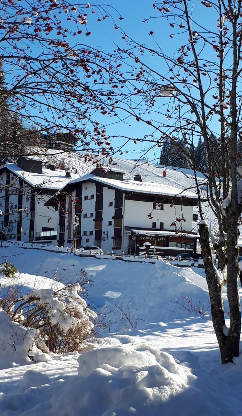 Location au ski Appartement 2 pièces 3 personnes - Résidence Aulnaie - Les Gets - Extérieur hiver