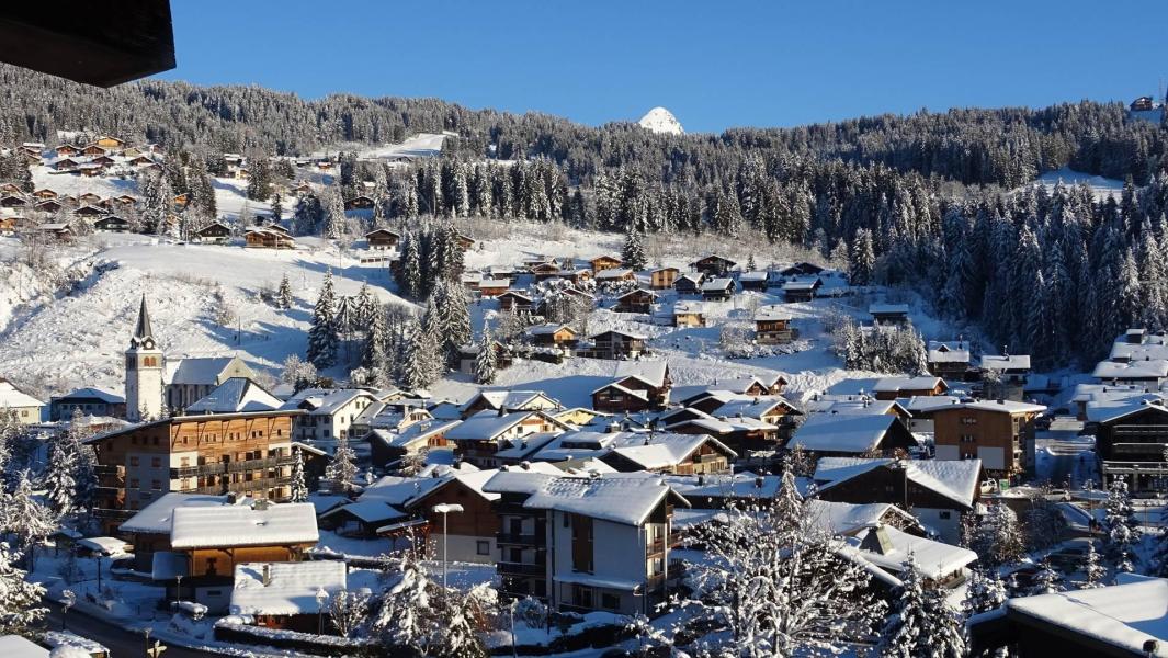 Vacances en montagne Appartement 4 pièces 8 personnes - Résidence Bartavelle - Les Gets - Extérieur hiver