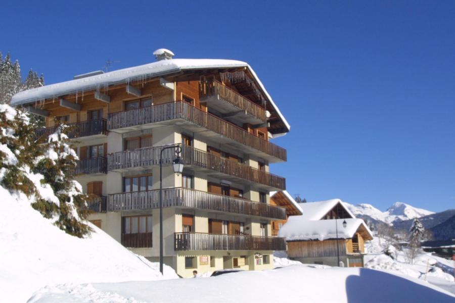 Ski verhuur Appartement 3 kamers 6 personen - Résidence Bois de la Dent - Les Gets - Buiten winter