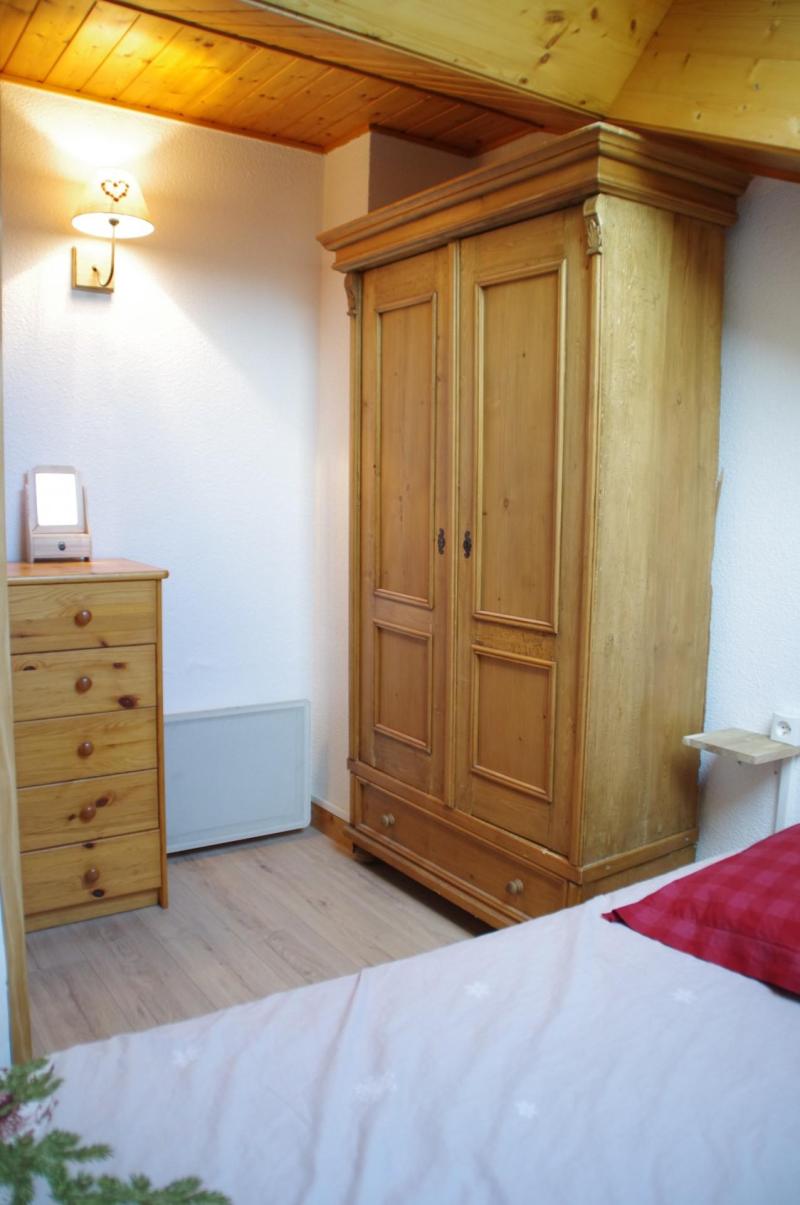 Skiverleih Wohnung 2 Mezzanine Zimmer 4 Leute - Résidence Bois de Lune  - Les Gets - Schlafzimmer