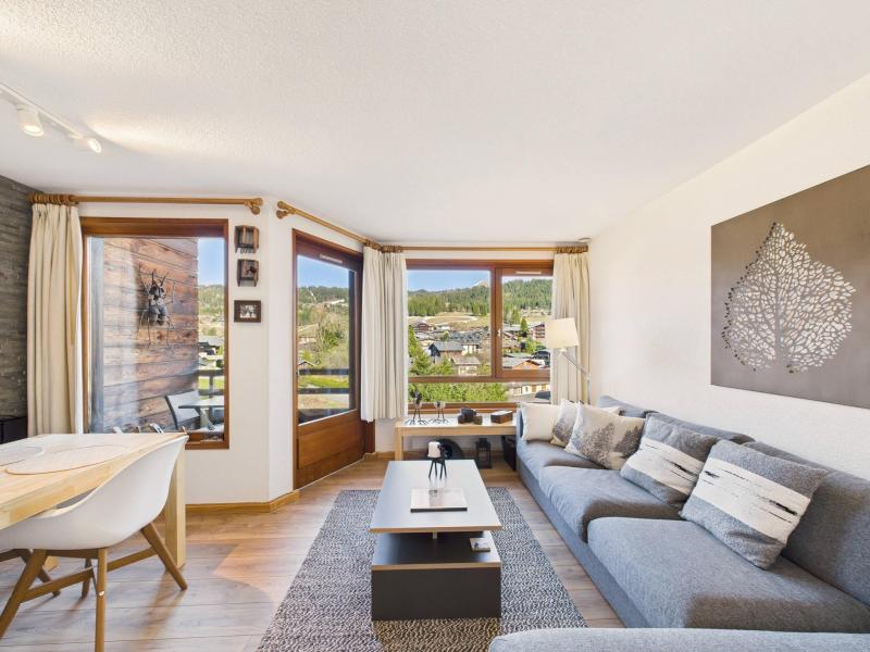 Ski verhuur Appartement duplex 3 kamers 5 personen (B35) - Résidence Bouillandire - Les Gets - Appartementen