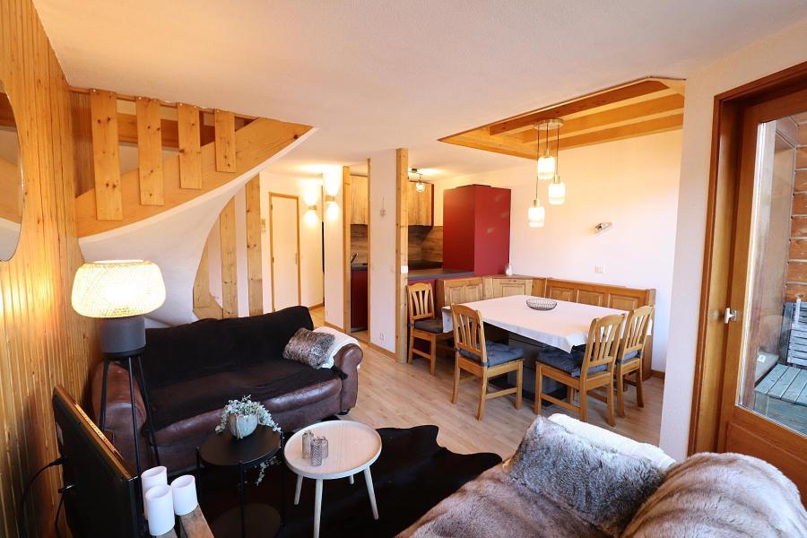 Ski verhuur Appartement duplex 5 kamers 8 personen - Résidence Bouillandire - Les Gets - Appartementen