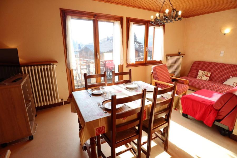 Rent in ski resort 2 room apartment 4 people - Résidence Bruyères - Les Gets - Living room