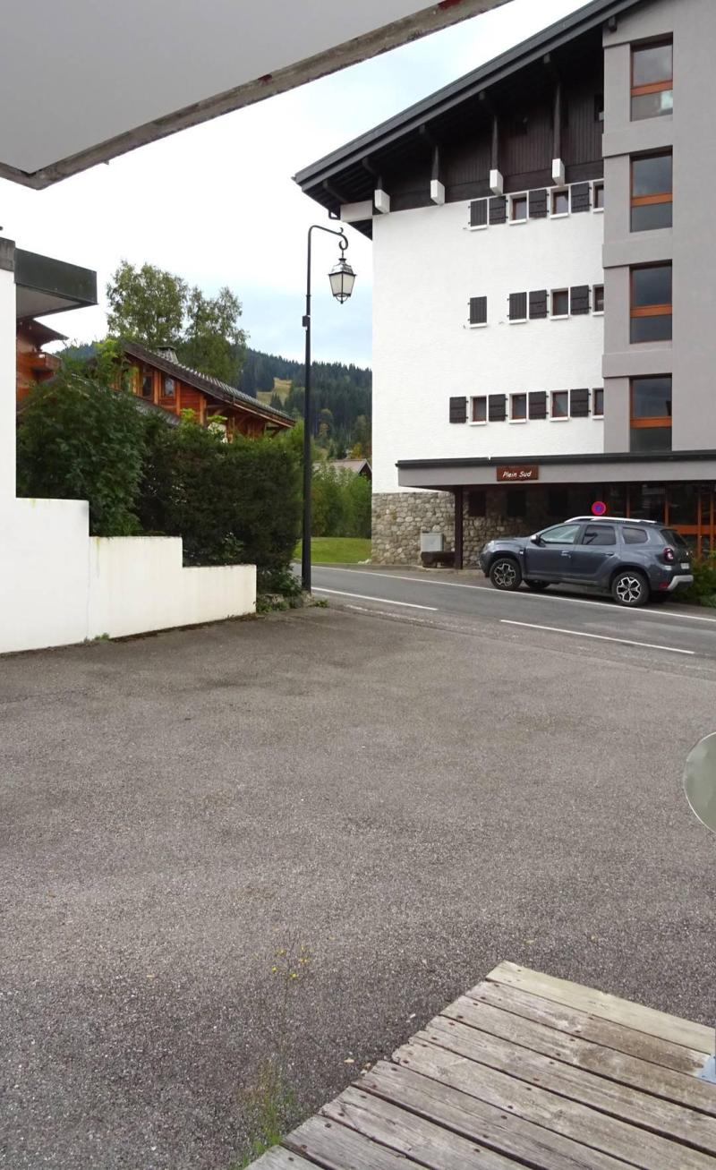 Skiverleih 6-Zimmer-Appartment für 13 Personen - Résidence Bruyères - Les Gets - Terrasse