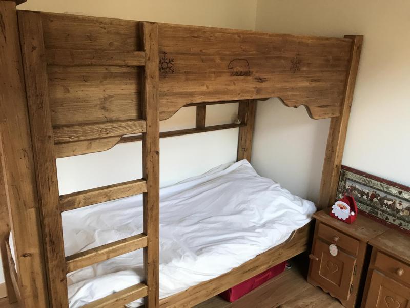 Skiverleih 2-Zimmer-Holzhütte für 6 Personen (Beau Soleil) - Résidence Cairn Harmony  - Les Gets - Stockbetten