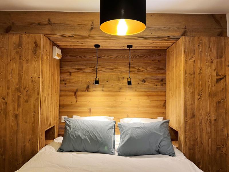 Skiverleih 2-Zimmer-Holzhütte für 4 Personen - Résidence Carmine Lodge - Les Gets - Schlafzimmer