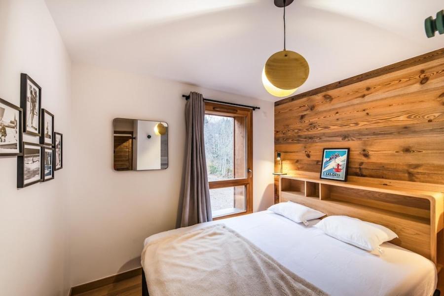 Skiverleih 5 Zimmer Maisonettewohnung für 8 Personen - Résidence Carmine Lodge - Les Gets - Schlafzimmer