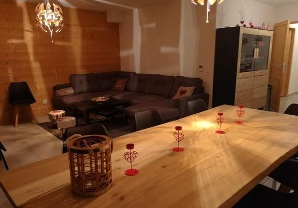 Rent in ski resort 5 room apartment 8 people - Résidence Chalet des Perrières - Les Gets - Apartment