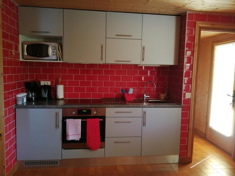 Rent in ski resort 2 room apartment 4 people - Résidence Croc Blanc - Les Gets - Kitchen