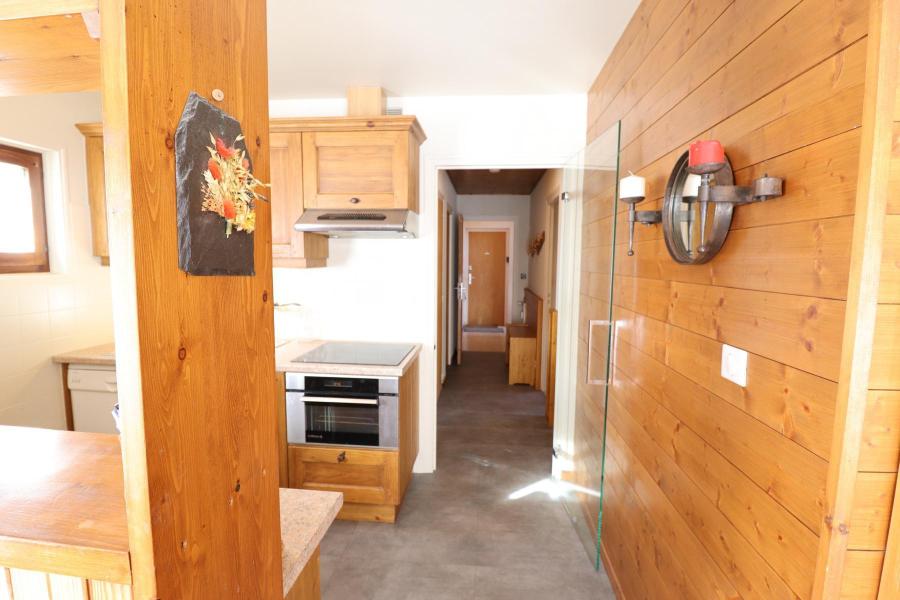 Ski verhuur Appartement 3 kamers 7 personen - Résidence Doux Soleil - Les Gets - Woonkamer