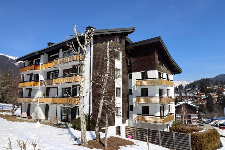 Rent in ski resort Studio mezzanine 6 people - Résidence Drakkars - Les Gets - Winter outside