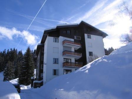 Location au ski Appartement 3 pièces cabine 6 personnes - Résidence Drakkars - Les Gets - Extérieur hiver