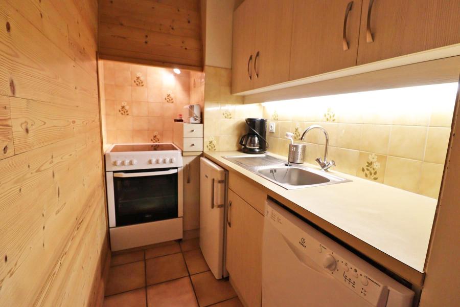 Rent in ski resort 2 room apartment 5 people - Résidence Eleress - Les Gets - Kitchenette