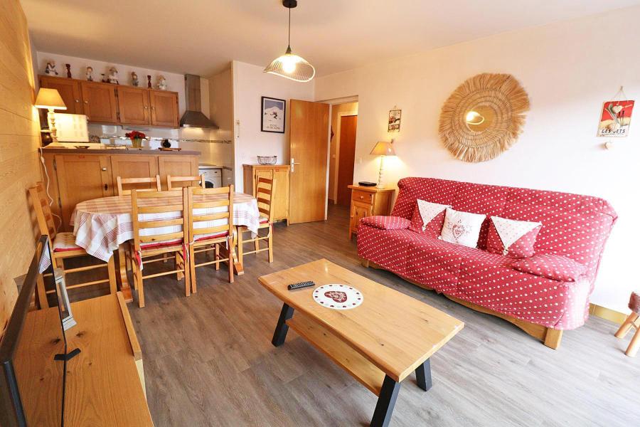 Rent in ski resort 2 room apartment 5 people - Résidence Etoile du Berger - Les Gets - Living room