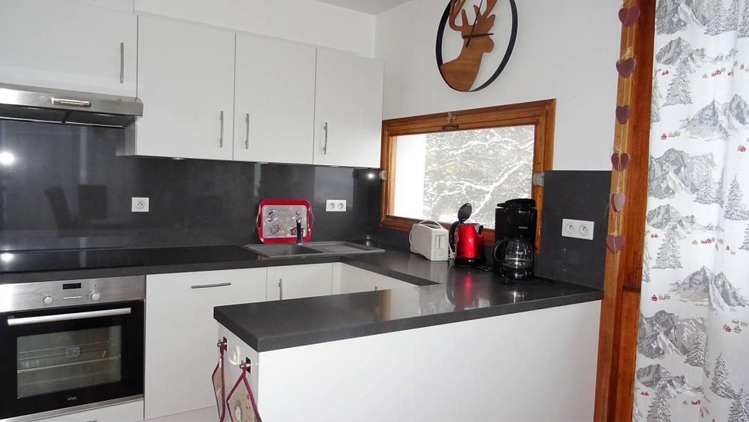 Rent in ski resort 4 room apartment 8 people - Résidence Etoile du Berger - Les Gets - Kitchenette