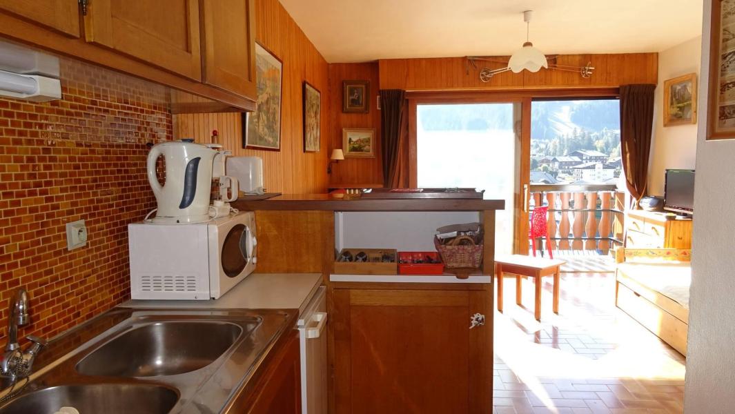 Location au ski Studio 4 personnes - Résidence Etoile du Berger - Les Gets - Kitchenette