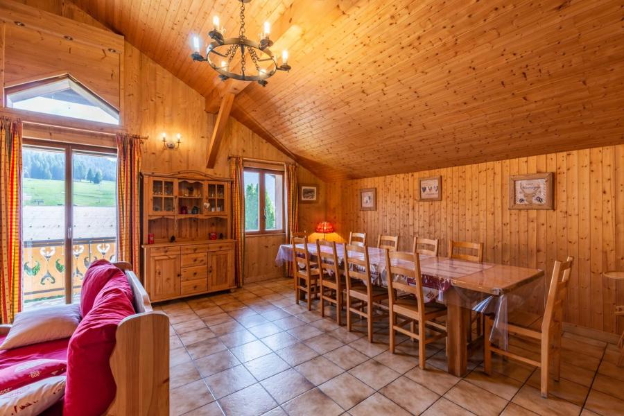 Rent in ski resort 4 room mezzanine apartment 8 people (32) - Résidence Forge - Les Gets - Living room