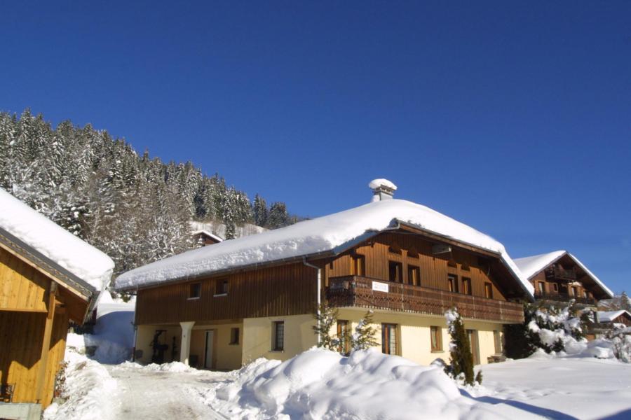 Аренда на лыжном курорте Résidence Forge - Les Gets - зимой под открытым небом