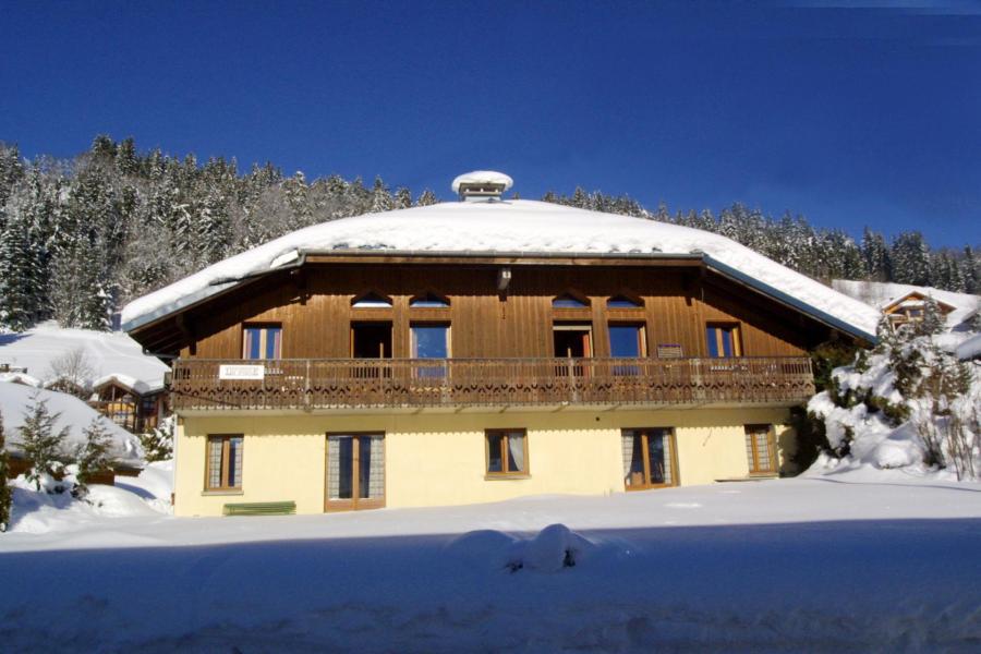 Location au ski Résidence Forge - Les Gets - Extérieur hiver