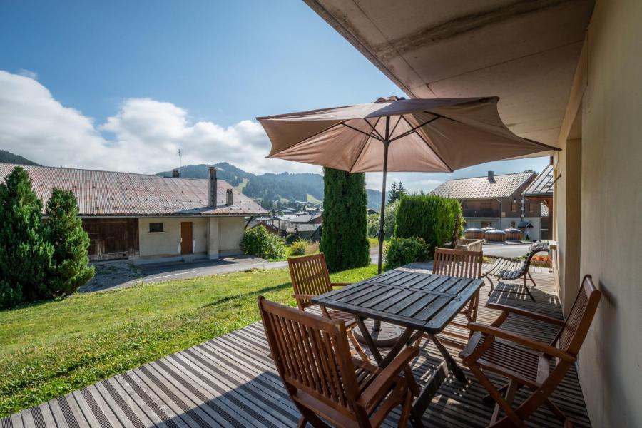 Location au ski Appartement 2 pièces 6 personnes (60) - Résidence Forge - Les Gets - Terrasse