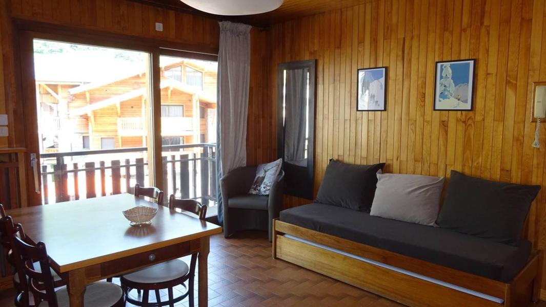 Rent in ski resort 2 room apartment 4 people (148) - Résidence Galaxy  - Les Gets - Living room