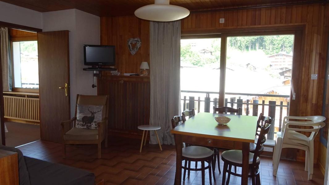 Rent in ski resort 2 room apartment 4 people (152) - Résidence Galaxy  - Les Gets - Living room