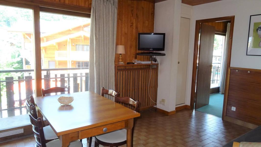 Wynajem na narty Apartament 2 pokojowy 4 osób (146) - Résidence Galaxy  - Les Gets - Pokój gościnny