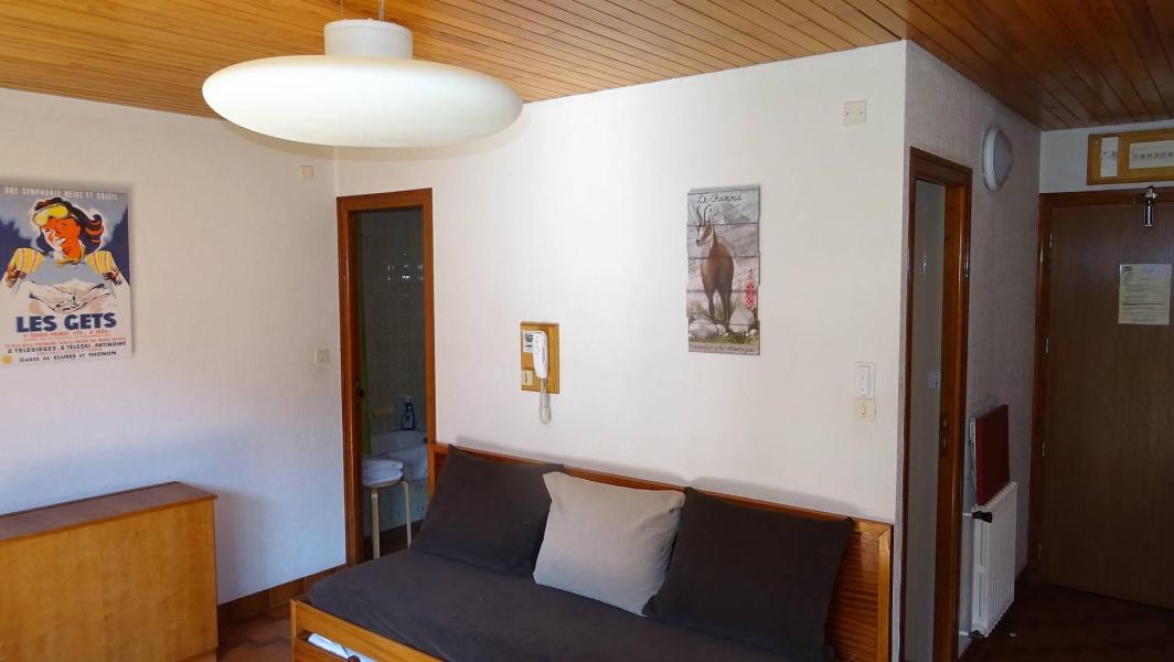 Wynajem na narty Apartament 2 pokojowy 4 osób (202) - Résidence Galaxy  - Les Gets - Pokój gościnny