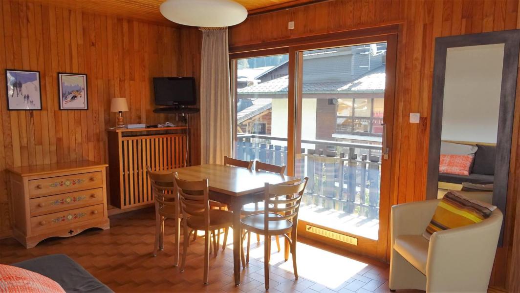 Location au ski Appartement 2 pièces 4 personnes (203) - Résidence Galaxy  - Les Gets - Séjour