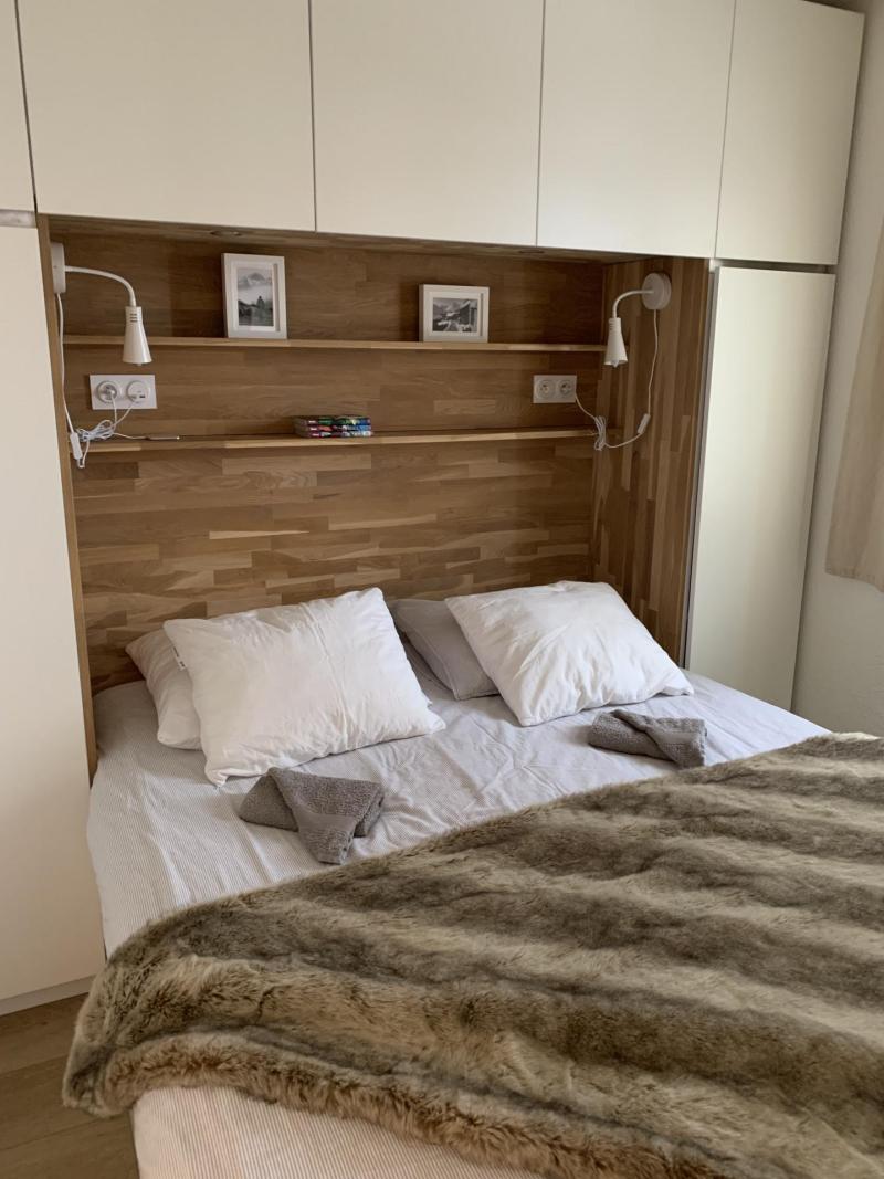 Skiverleih 2-Zimmer-Holzhütte für 4 Personen - Résidence Golf - Les Gets - Schlafzimmer