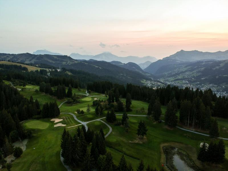 Skiverleih 2-Zimmer-Holzhütte für 4 Personen - Résidence Golf - Les Gets