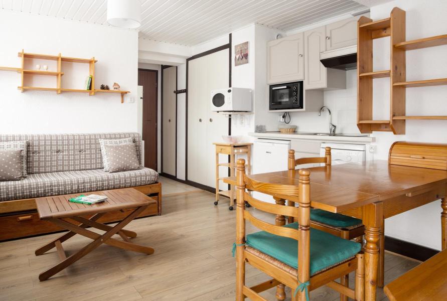 Ski verhuur Appartement 2 kamers 4 personen (44) - Résidence Grizzli - Les Gets - Woonkamer