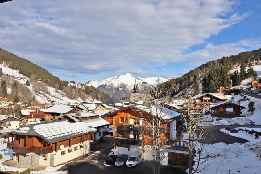 Vacances en montagne Appartement 3 pièces 7 personnes - Résidence l'Orée des Pistes - Les Gets - Extérieur hiver