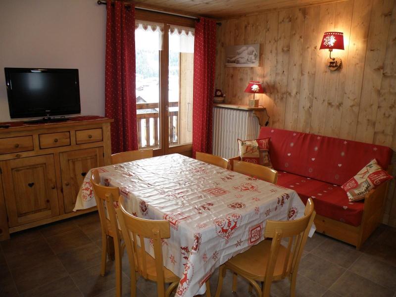 Rent in ski resort 3 room apartment 6 people - Résidence la Sapinière - Les Gets - Apartment