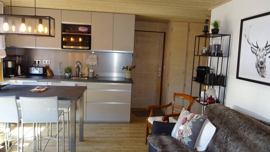 Skiverleih 2-Zimmer-Holzhütte für 4 Personen (118) - Résidence Le Mont Caly - Les Gets - Appartement