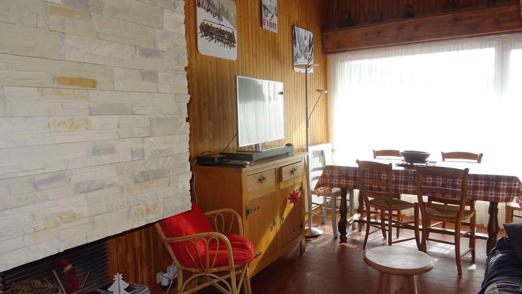 Location au ski Appartement duplex 3 pièces 7 personnes - Résidence Le Mont Caly - Les Gets - Séjour