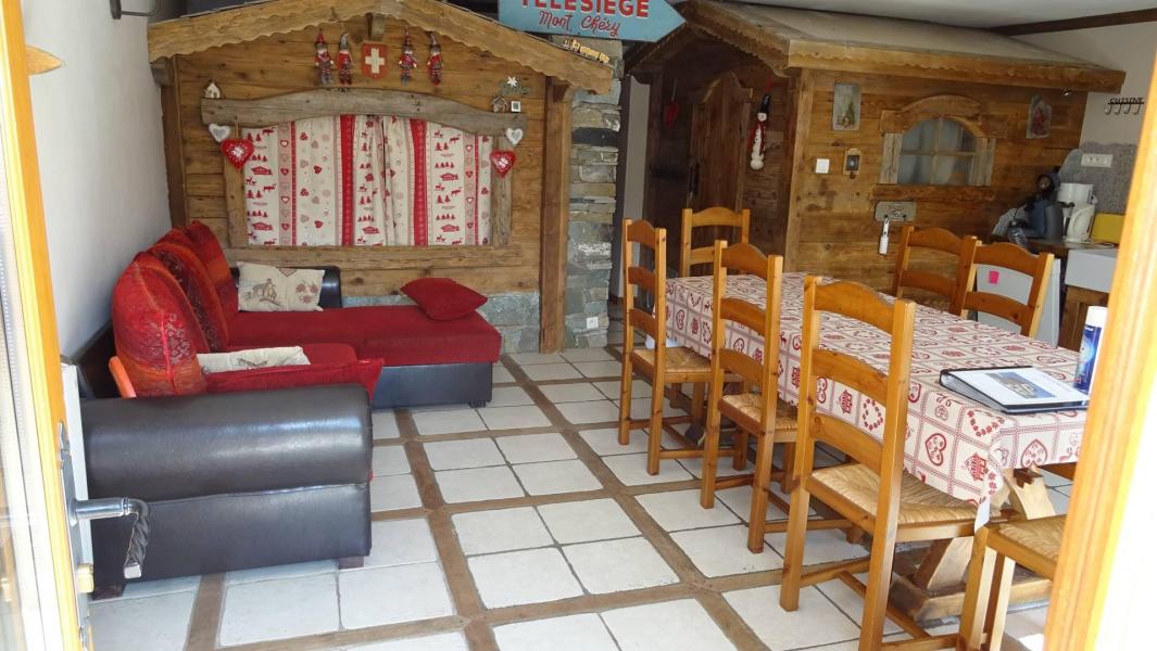 Location au ski Appartement 3 pièces 9 personnes - Résidence le Montana - Les Gets - Séjour