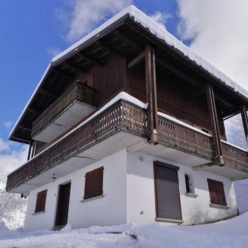Аренда на лыжном курорте Апартаменты 3 комнат 6 чел. (98) - Résidence Le Vardaf - Les Gets - зимой под открытым небом