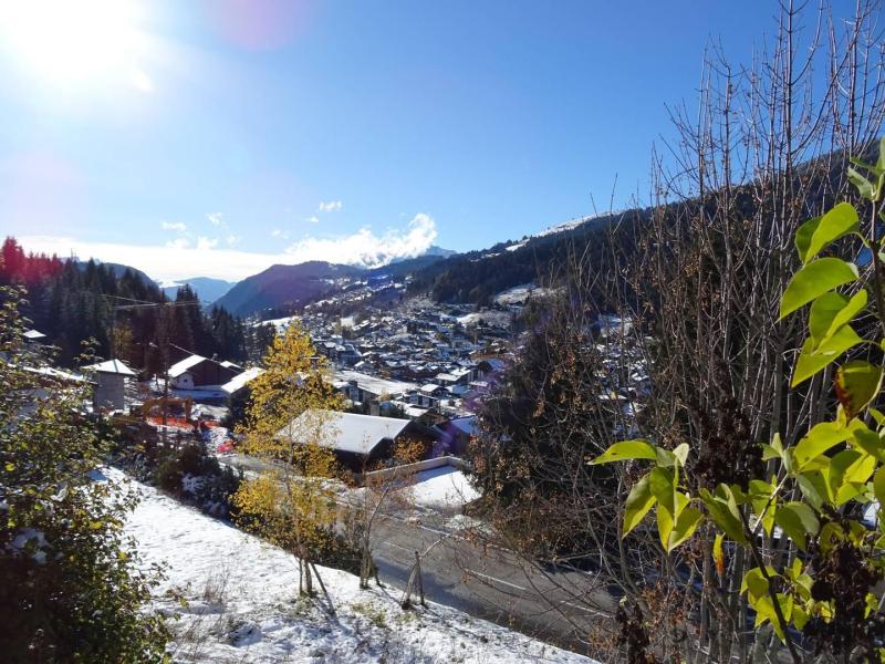 Rent in ski resort 3 room apartment 6 people (98) - Résidence Le Vardaf - Les Gets - Winter outside